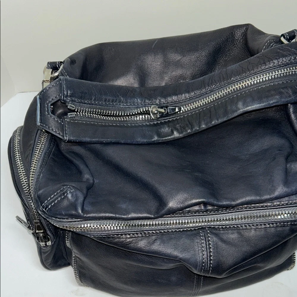 Alexander Wang Black Leather Shoulder Bag - Picture 6 of 12